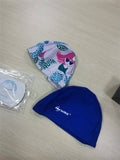 fabric swimming cap