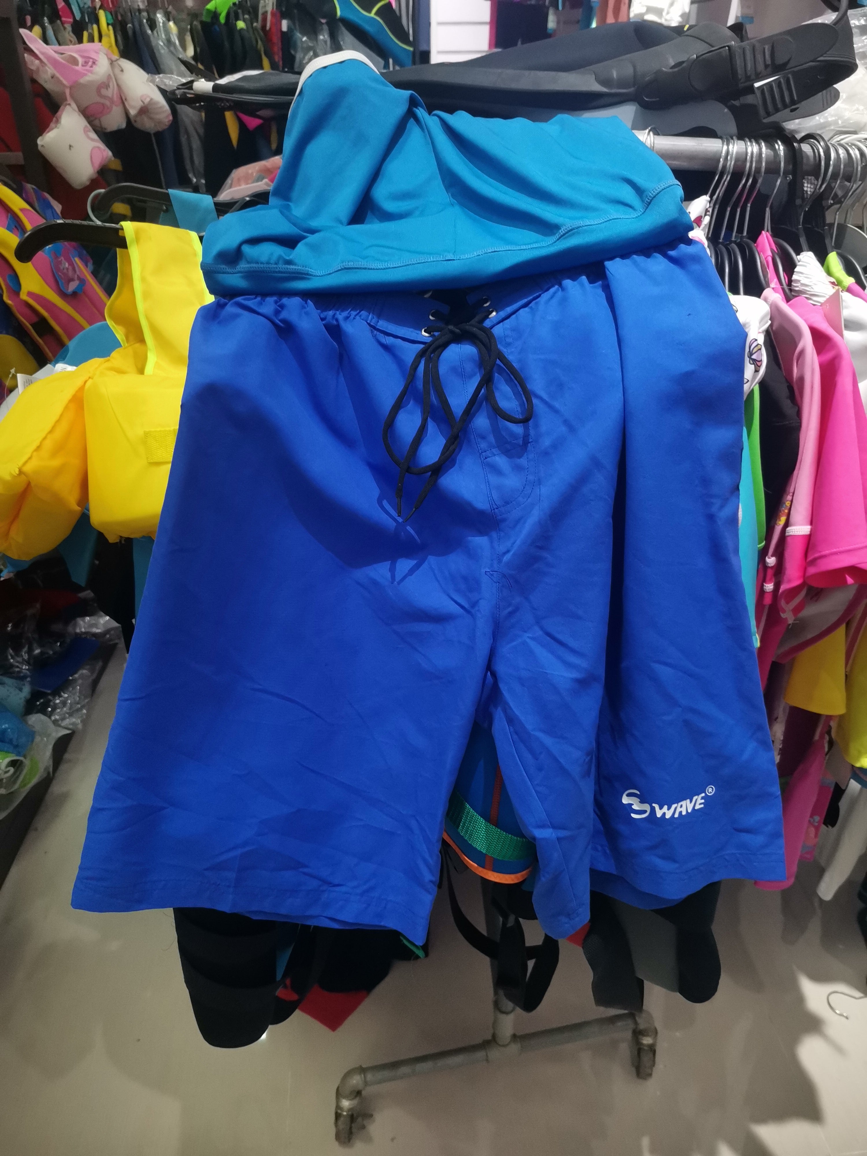 man swimming shorts